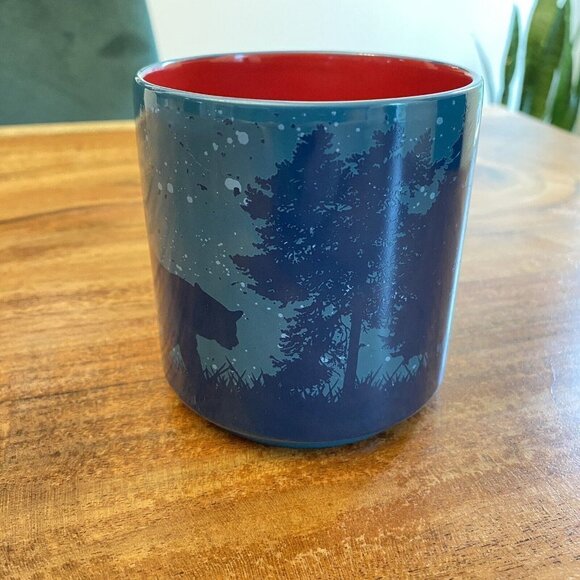 Tim Hortons Bears Limited Edition No. 017  Ceramic Coffee Mug 2017 Blue And Red - Picture 4 of 14